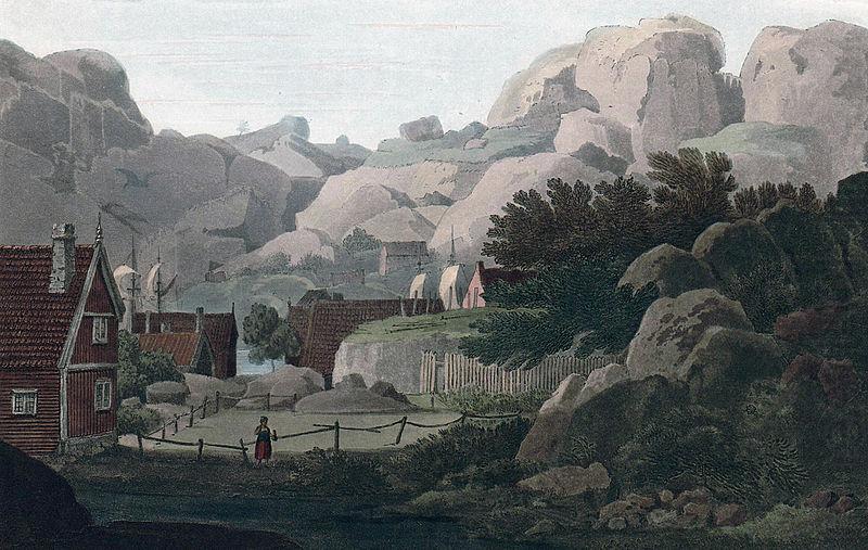 View between the Islands of Hellisoe and Heliesund, John William Edy